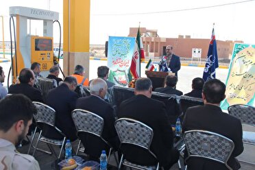 بهره‌برداری از جایگاه سوخت قم گرمسار