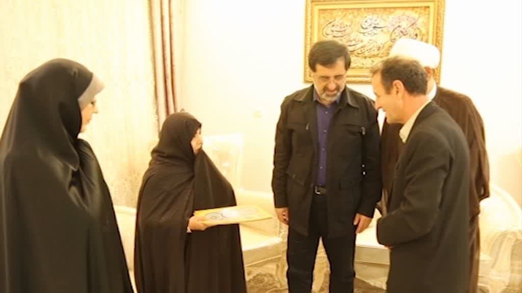 تجلیل از همسران فداکار جانبازان قم