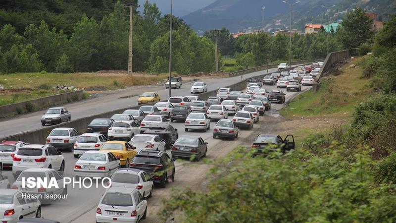 آخرین وضعیت ترافیک در جاده‌های مازندران