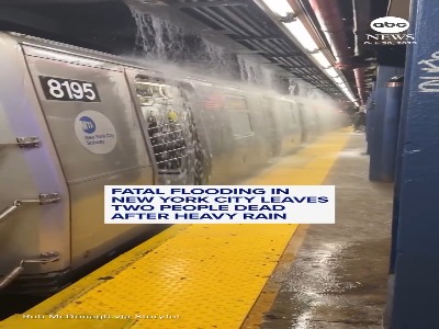 دو کشته در پی جاری شدن سیلاب در نیویورک