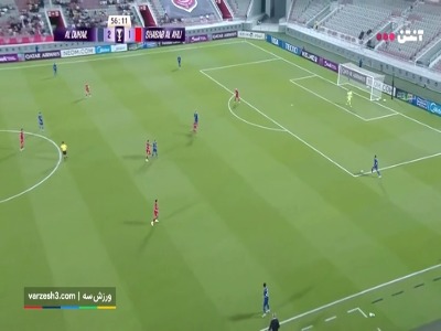 گل سوم الدحیل به شباب الاهلی