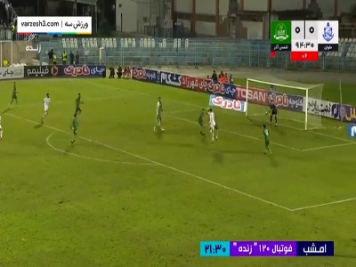 جنجال در لحظه پنالتی ملوان و اخراج سرمربی شمس‌آذر