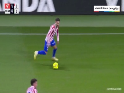 گل اول لوانته به اتلتیکومادرید توسط سانچز