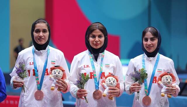 صعود ۲ پله‌ای ایران در جدول مدالی در پایان روز سوم بازی‌های کشورهای اسلامی