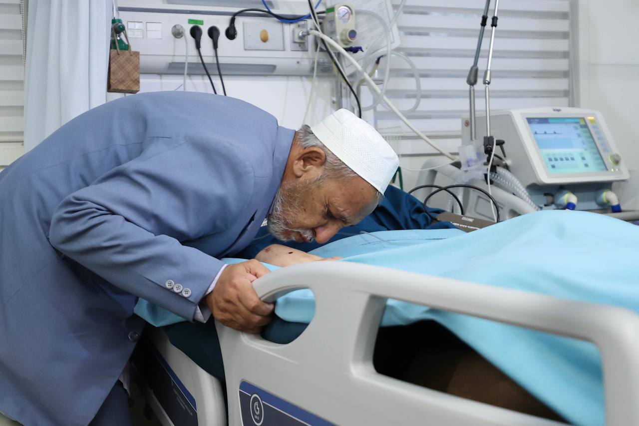 پدر صابر کاظمی: پیام تسلیت رهبری برای ما قوت قلب و آرامش‌بخش بود