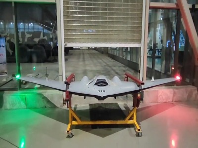 آزمایش پهپاد شاهد ۱۶۱ در پارک ملی هوافضای سپاه