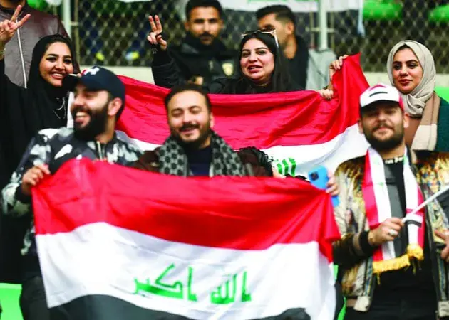 تدارک اماراتی‌ها برای عراق با 45 هزار شال و پرچم