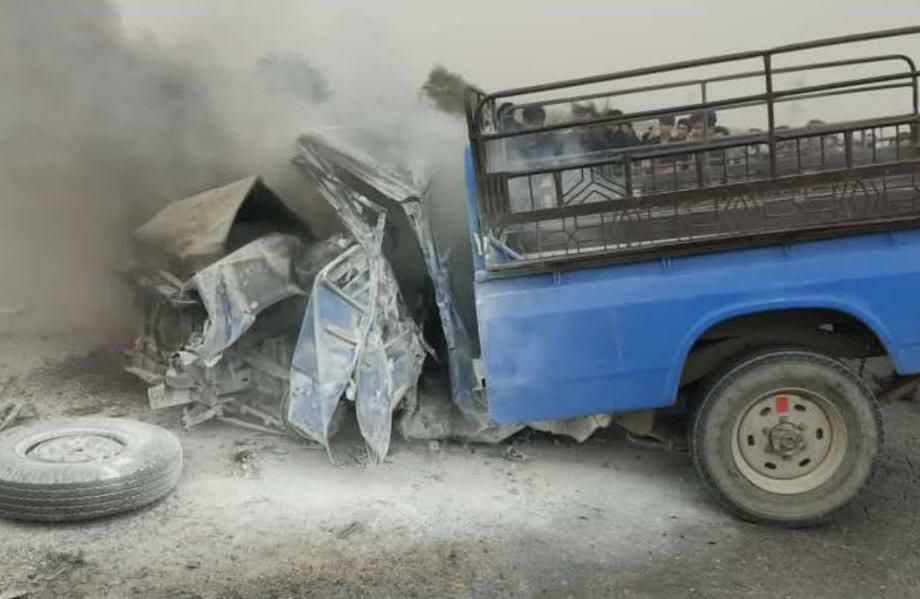 تصادف مرگبار نیسان و سمند در جاده دزفول با ۵ کشته