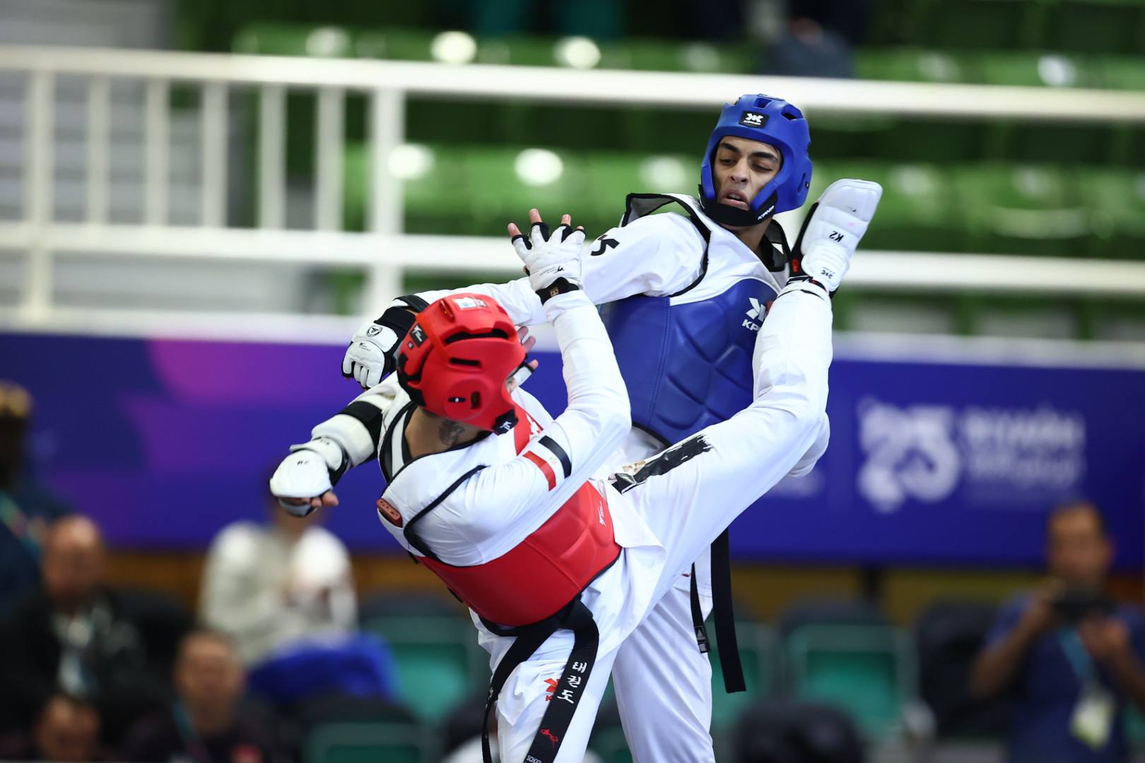 مرادیان دومین فینالیست ایران در تکواندوی پسران