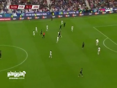 دبل برونو؛ گل ششم پرتغال توسط برونو فرناندز در دقیقه ۵۱