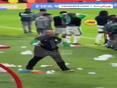 حمله سرمربی نیجریه به نیمکت کنگو