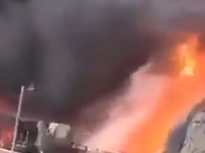 تصادف دلخراش اتوبوس زائران هندی با تانکر حامل سوخت در جاده مدینه؛ دست‌کم ۴۲ نفر جان‌باختند