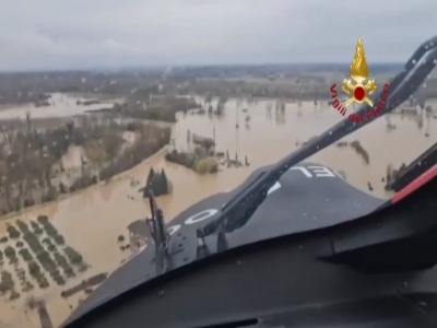 ایتالیا غرق آب شد