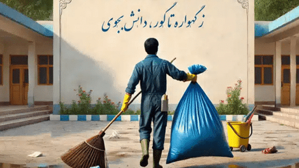 جوان ۲۰ ساله مجرد سرایدار مدرسه می‌شود!