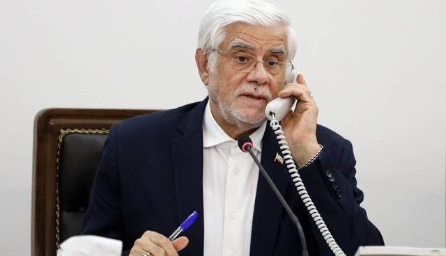 دستور عارف برای بسیج امکانات برای اطفای حریق جنگل‌های هیرکانی