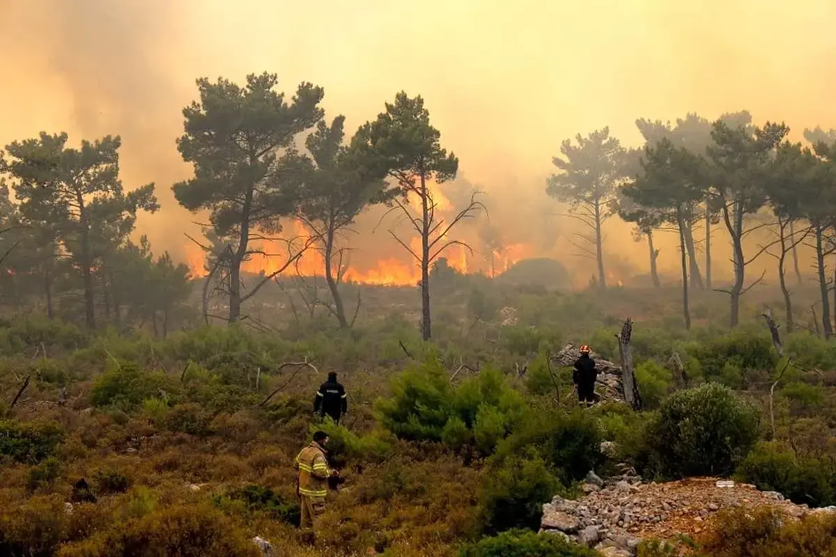 رئیس آتش‌نشانی کلاردشت: هیچ وقت این آتش اطفا نشده بود