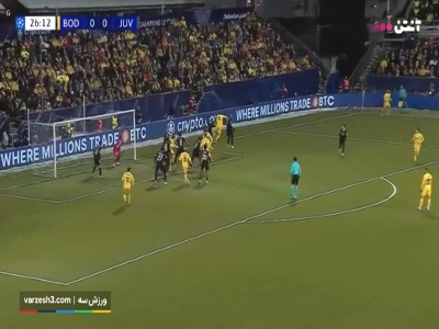 گل اول بوده به یوونتوس توسط بلومبرگ