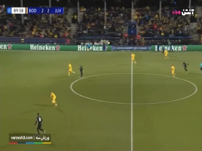 گل سوم یوونتوس به بوده توسط دیوید