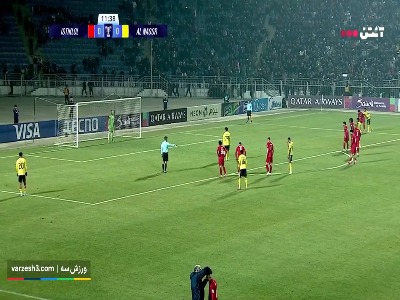 گل اول النصر به استقلال تاجیکستان توسط فلیکس