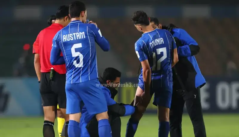 گلر شماره یک امارات جام عرب را از دست داد