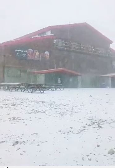 برف به تهران رسید