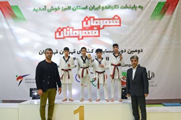 درخشش تکواندوکاران قمی در مسابقات قهرمانِ قهرمانان