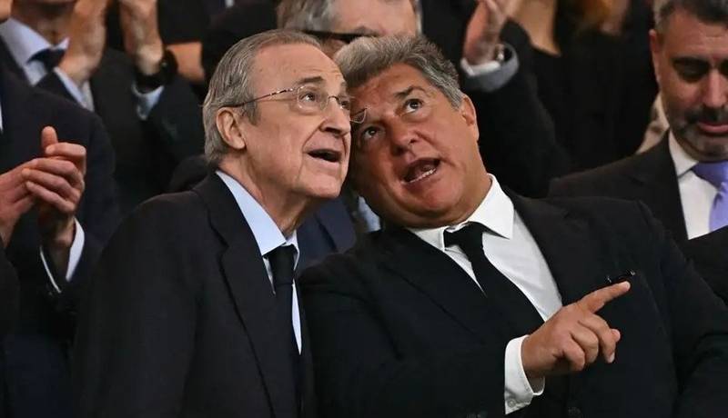 رئیس رئال مادرید شمشیر جنگ با بارسلونا را غلاف کرد