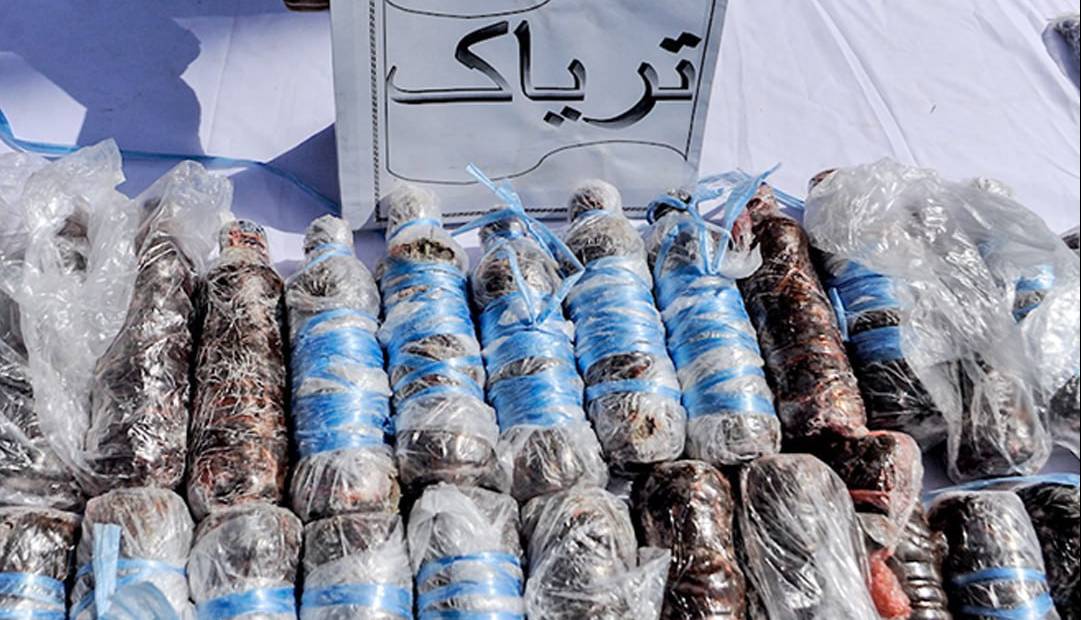 توقیف کامیون حامل ۱۰۹ کیلو تریاک در قم