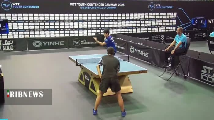 نائب قهرمانی پینگ پنگ باز قمی