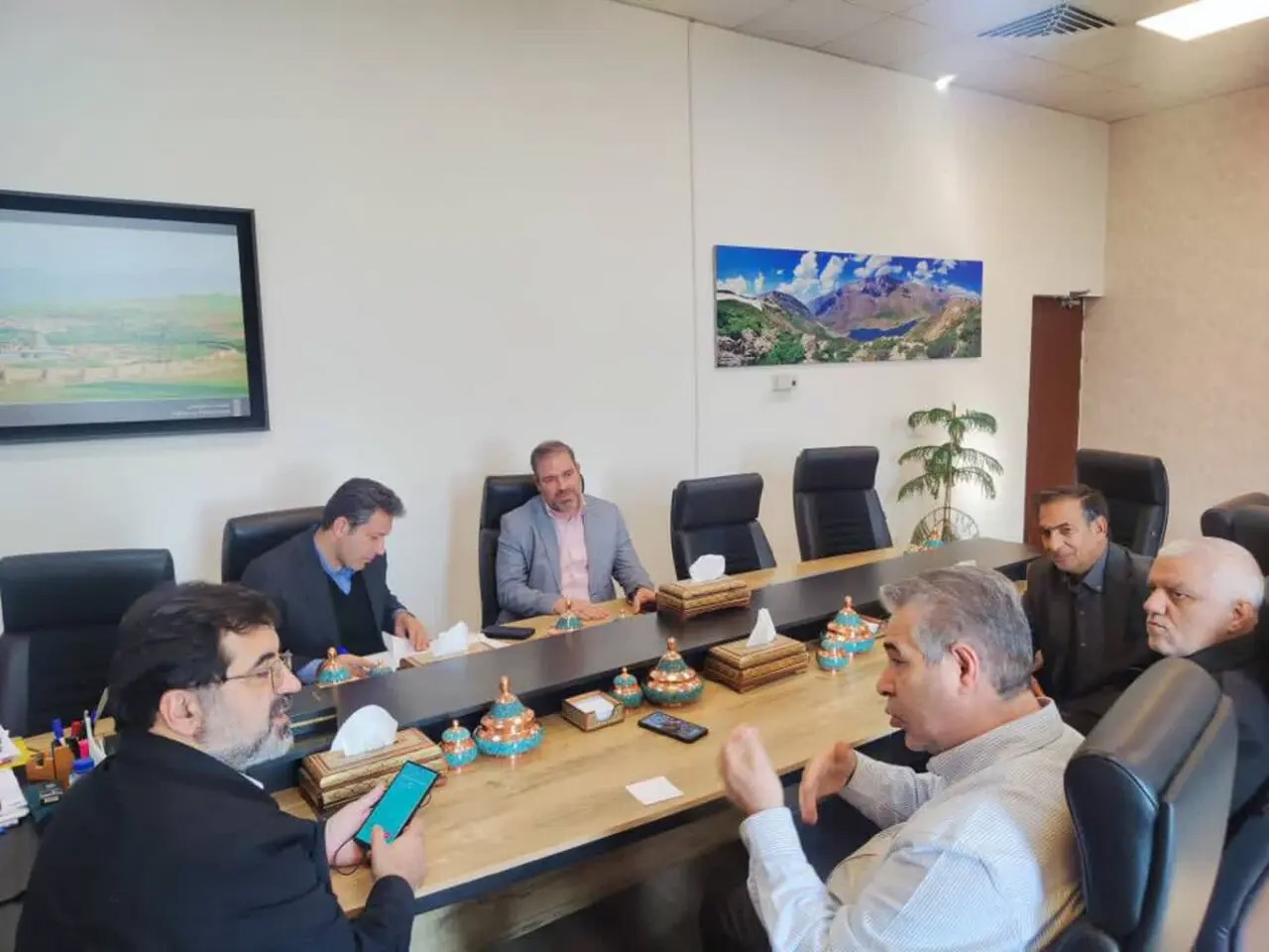 دیدار استاندار قم با معاون وزیر میراث فرهنگی، گردشگری و صنایع دستی