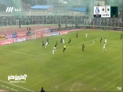 شوت قلی زاده با واکنش دیناروند دور شد