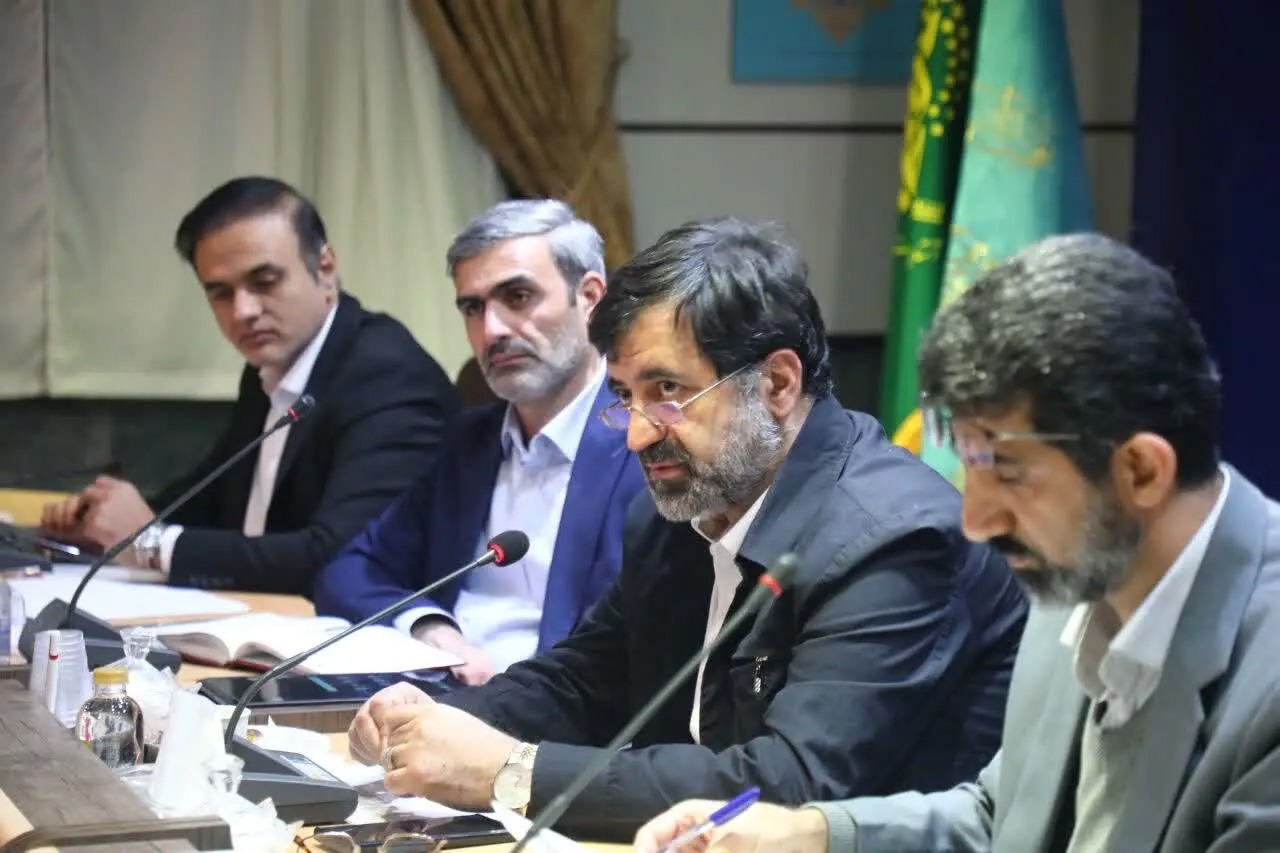 جلسه بررسی تسهیلات سفر ریاست جمهوری به قم