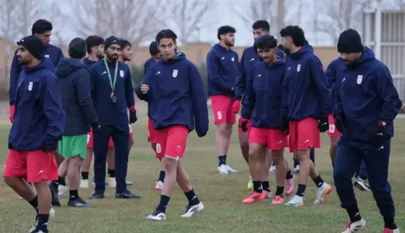 برف شدید، عامل لغو بازی دوستانه آلومینیوم و تیم امید