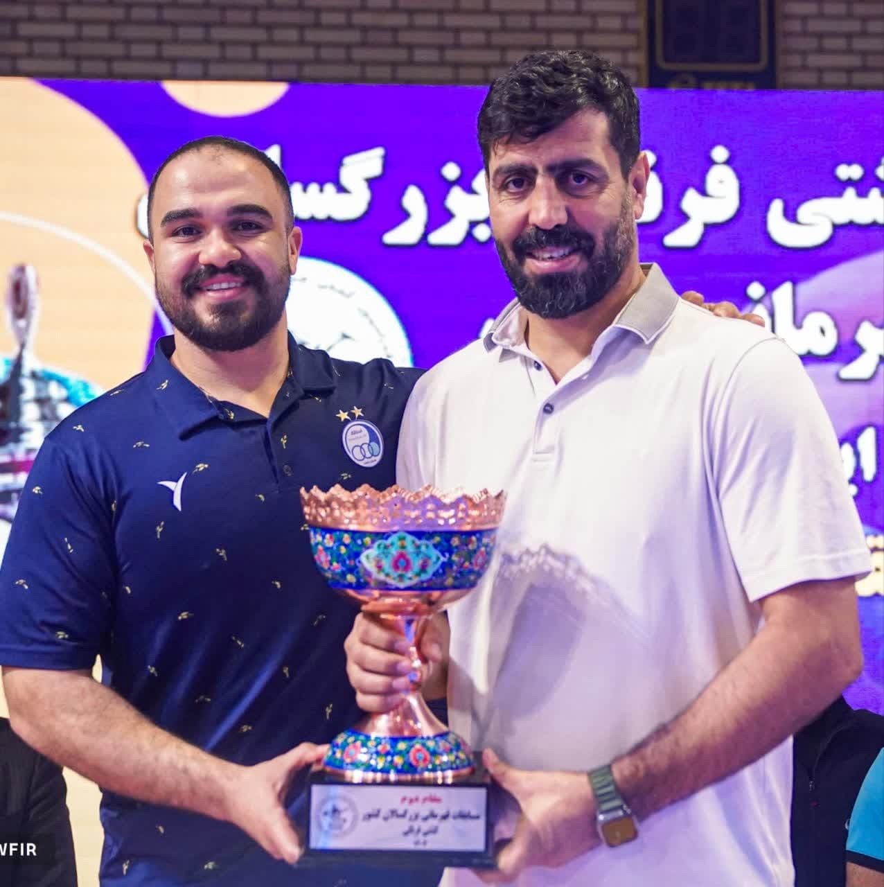 سکوی دومی ره آورد فرنگی کاران قمی از مسابقات قهرمانی کشور