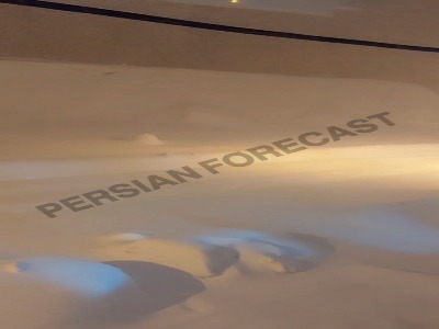 دفن شدن ماشین‌ها در برف شدید سردشت