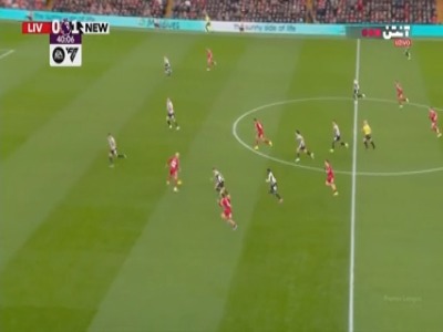 گل اول لیورپول به نیوکسل توسط اکیتیکه