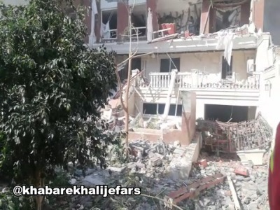 ویدئویی دیگر از حادثه انفجار در بندرعباس