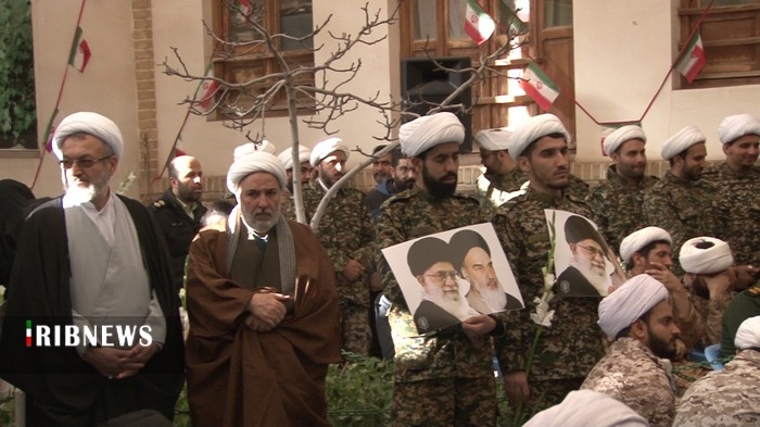 بیعت نیرو‌های مسلح استان قم با آرمان‌های انقلاب اسلامی ایران