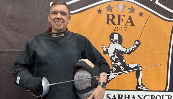 مربی سرشناس شمشیربازی روس به ایران آمد