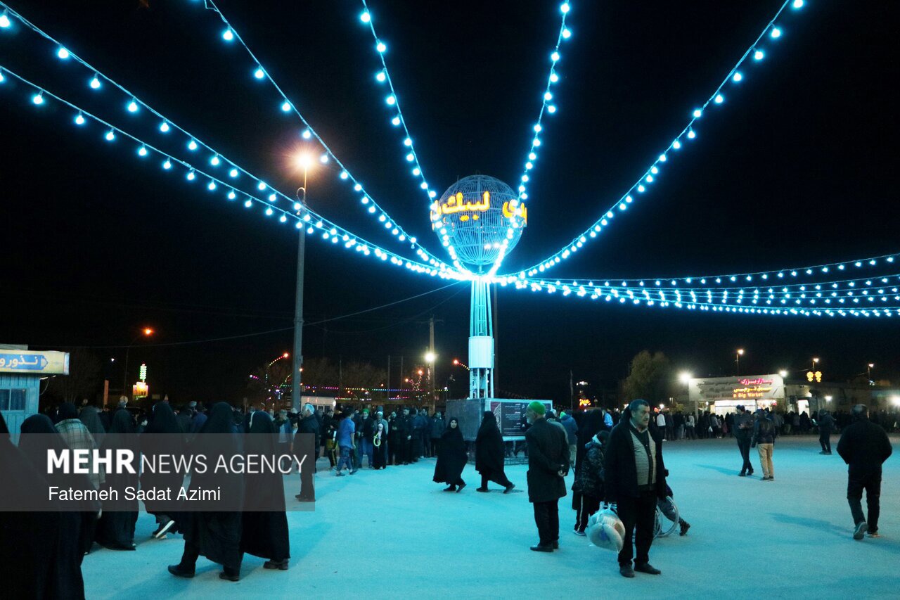 مراسم باشکوه جشن نیمه شعبان در مسجد مقدس جمکران آغاز شد