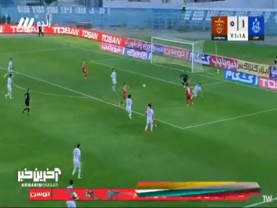 ضربه علیپور از بالای دروازه ملوان به بیرون رفت