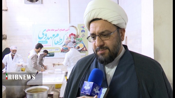 افتتاح آشپزخانه مهدوی مسجد حضرت زهرا در قم