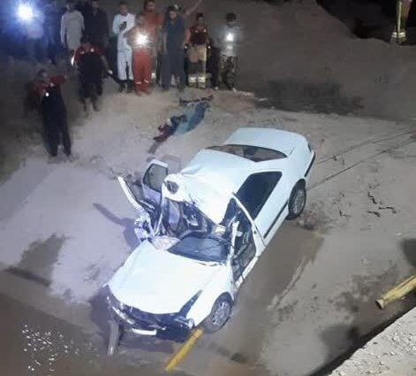 یک کودک در سانحه رانندگی جاده اهواز - خرمشهر مفقود شد!