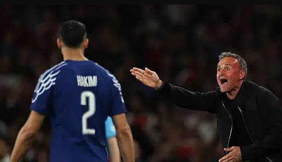 انریکه در واکنش به پرونده حکیمی: عدالت همه چیز را روشن می‌کند