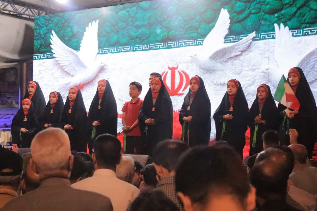 گزارش تصویری/ اجتماع خونخواهی رهبر شهید در قرچک