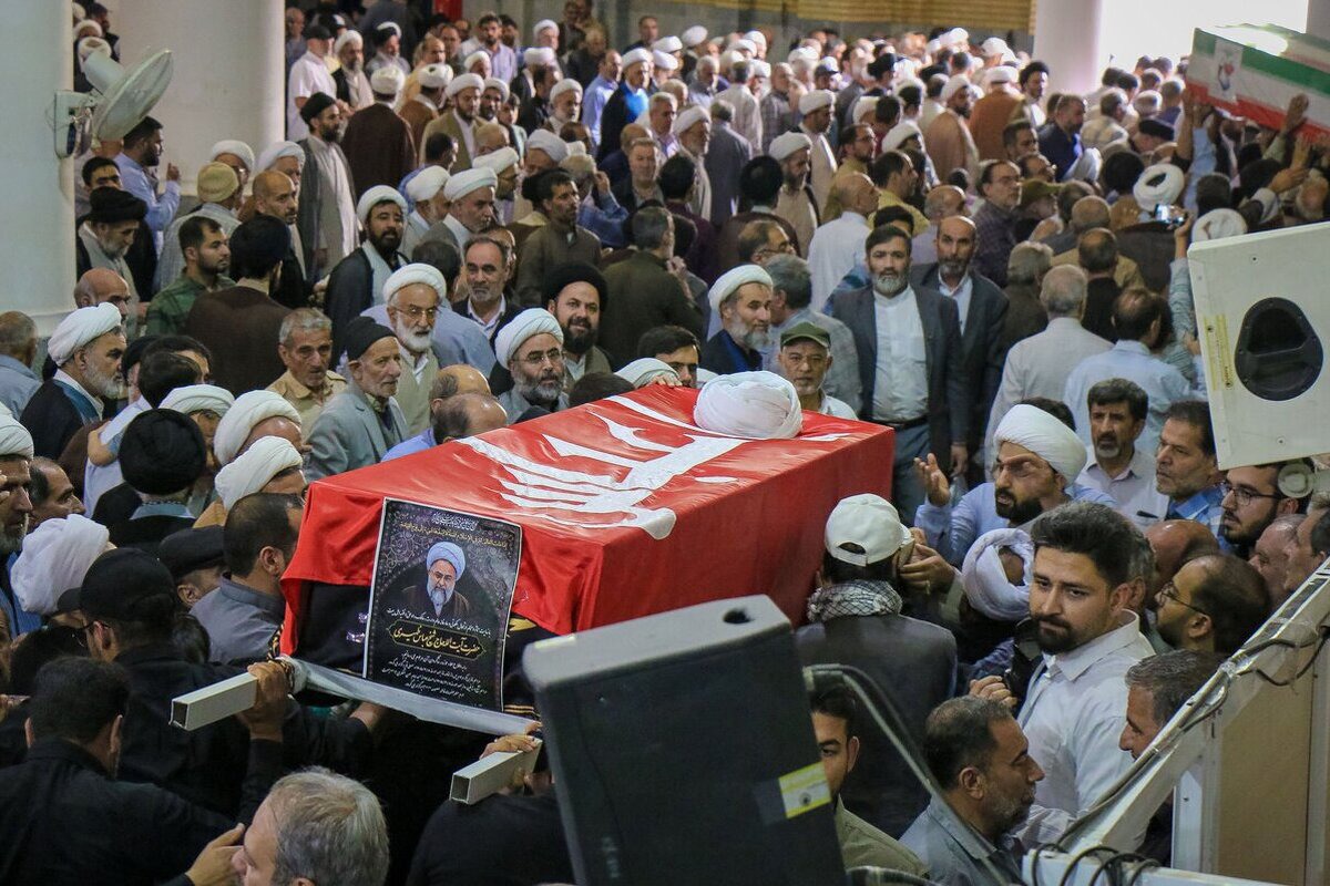 برگزاری مراسم تشییع مرحوم حجت الاسلام والمسلمین ظهیری