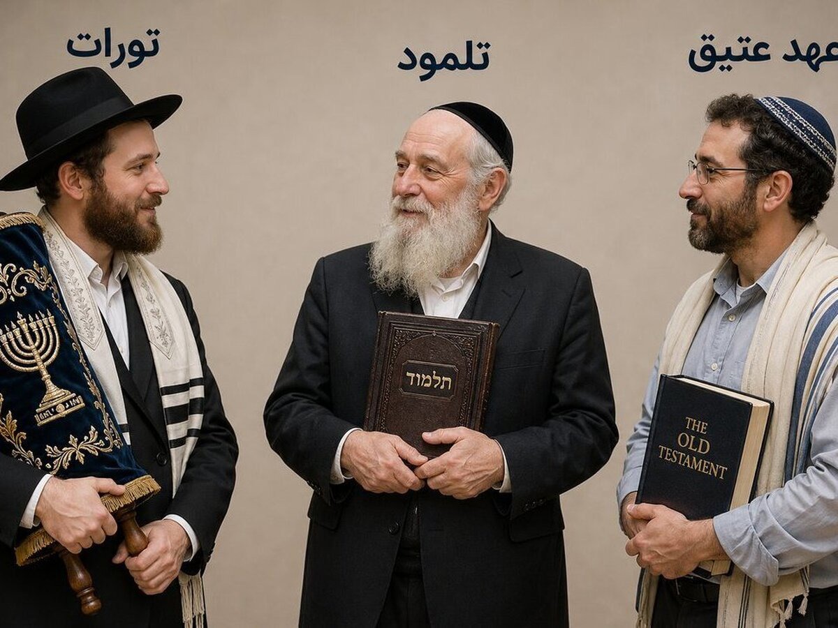 تفاوت کتب تورات و تَلمود و عهد عتیق؟