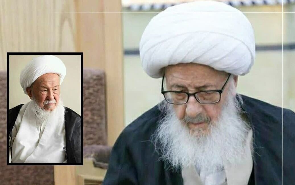 ابلاغ تسلیت آیت الله وحید خراسانی در پی درگذشت آیت الله فیاض
