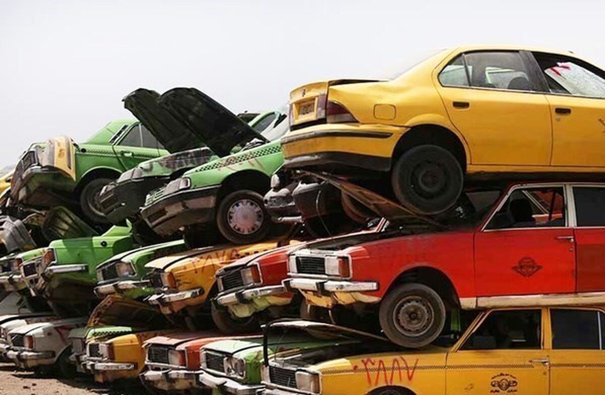 ۲۰۴ هزار خودرو در سال گذشته اسقاط شد