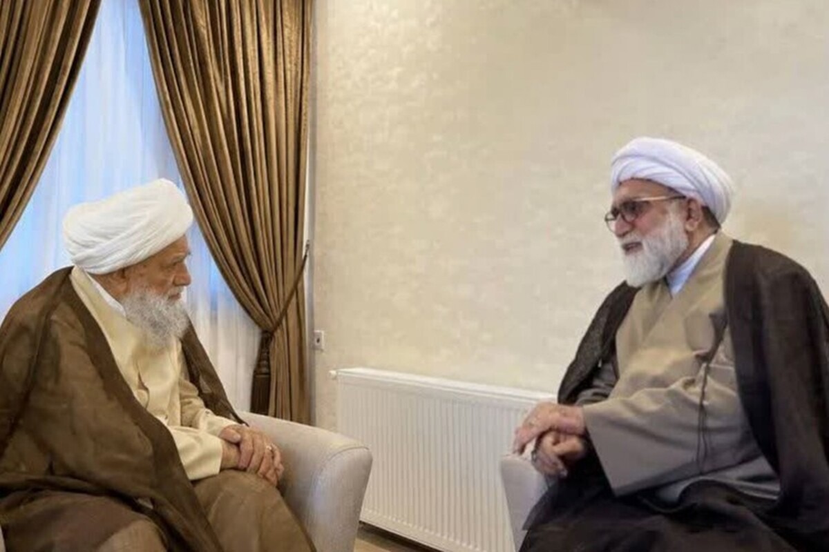 حجت‌الاسلام‌ و‌المسلمین‌ مروی با آیت الله کریمی جهرمی دیدار کرد